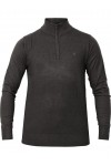 EXPLORER KNIT HALF ZIP BLOUSE ANTHRACITE 2411102030