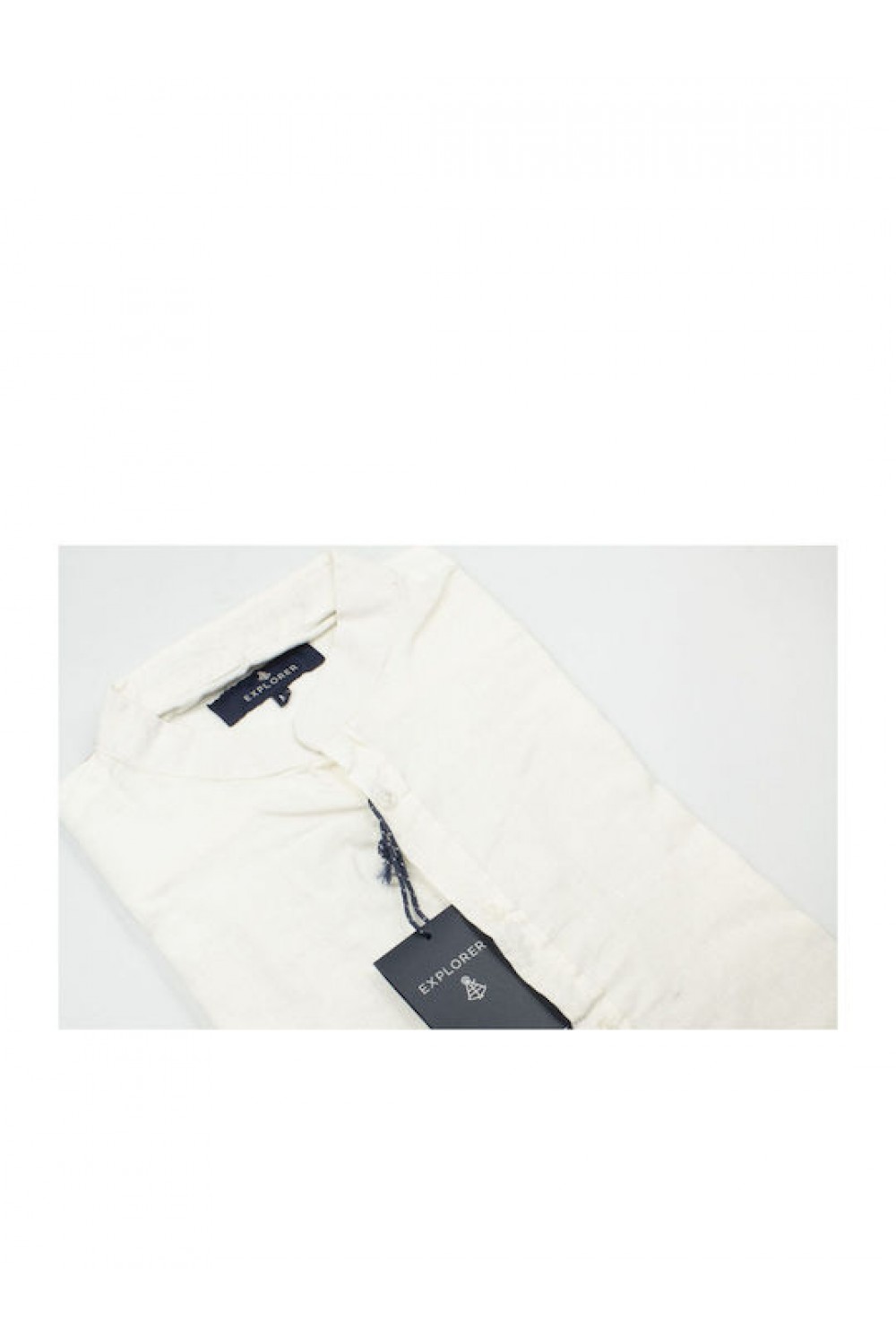 EXPLORER MENS MAO SHIRT OVERDYE WHITE 2421105000