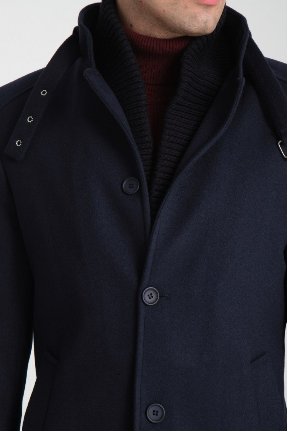MEN COAT GABRIEL DARK BLUE 9100