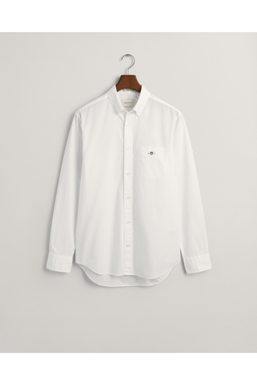GANT REGULAR POPLIN SHIRT WHITE 3000100-110