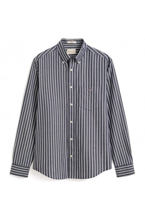 GANT REGULAR POPLIN STRIPE SHIRT CLASSIC BLUE 3263003-409