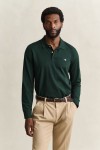 GANT REGULAR SHIELD LS PIQUE RUGGER TARTAN GREEN 2230-374