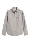 GANT REGULAR OXFORD SHIRT BLACK BROWN-GREY 3000200-217