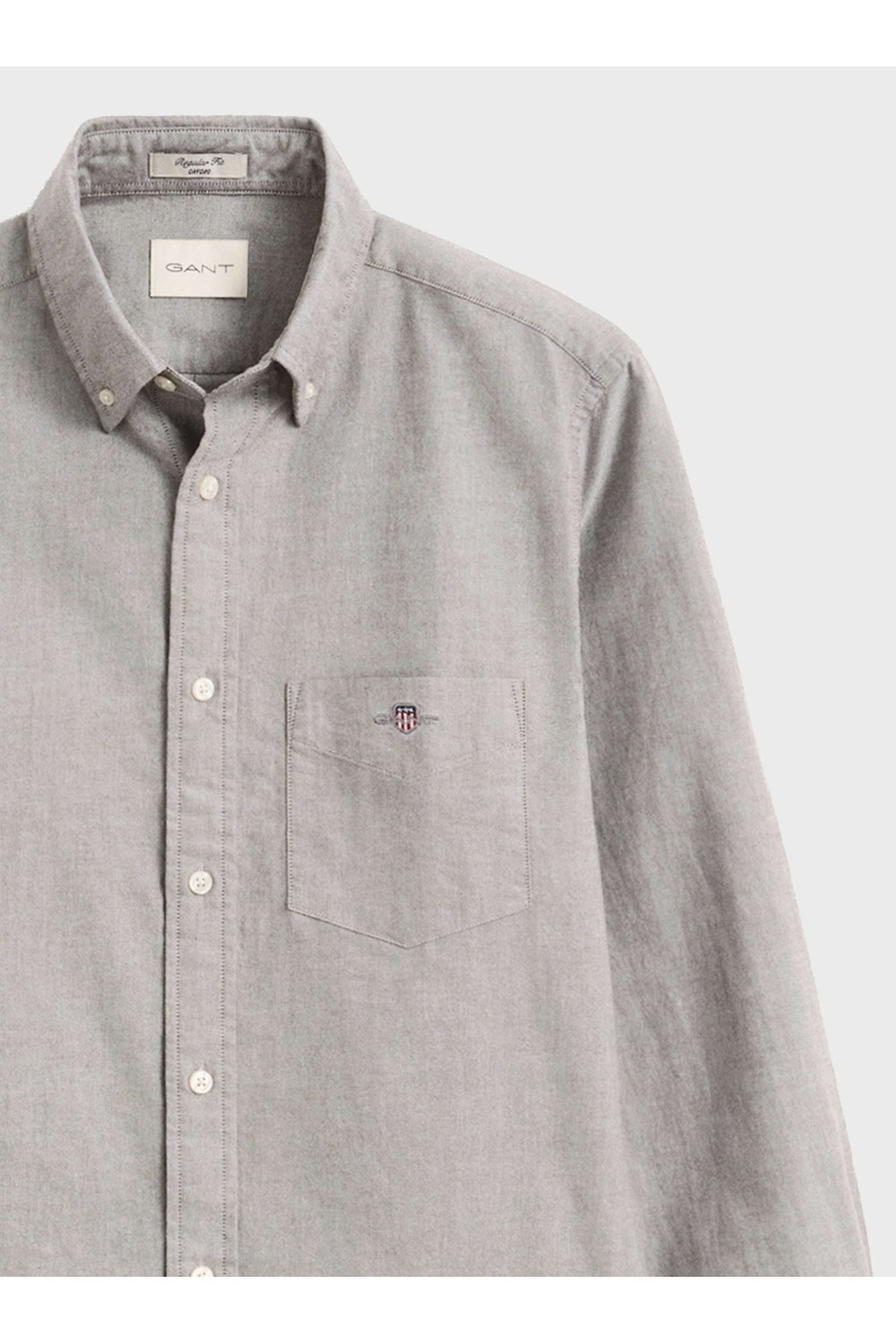 GANT REGULAR OXFORD SHIRT BLACK BROWN-GREY 3000200-217