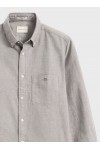 GANT REGULAR OXFORD SHIRT BLACK BROWN-GREY 3000200-217