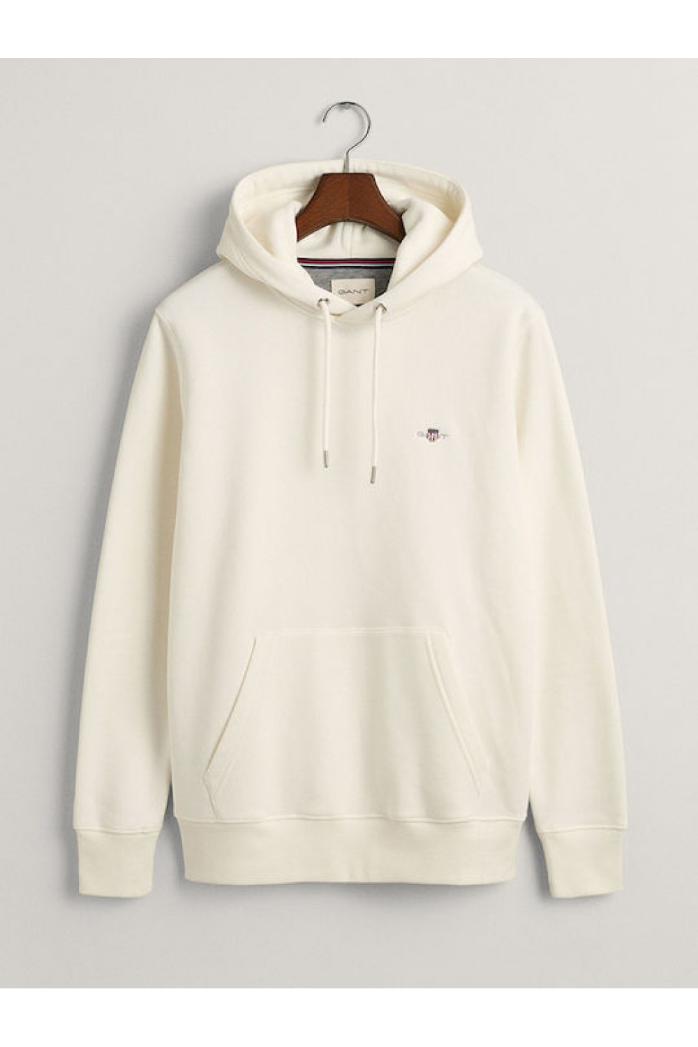 GANT REGULAR SHIELD HOODIE WHITE 2007058-113