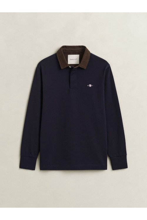 GANT CORD COLLAR RUGGER EVENING BLUE 2065120-433