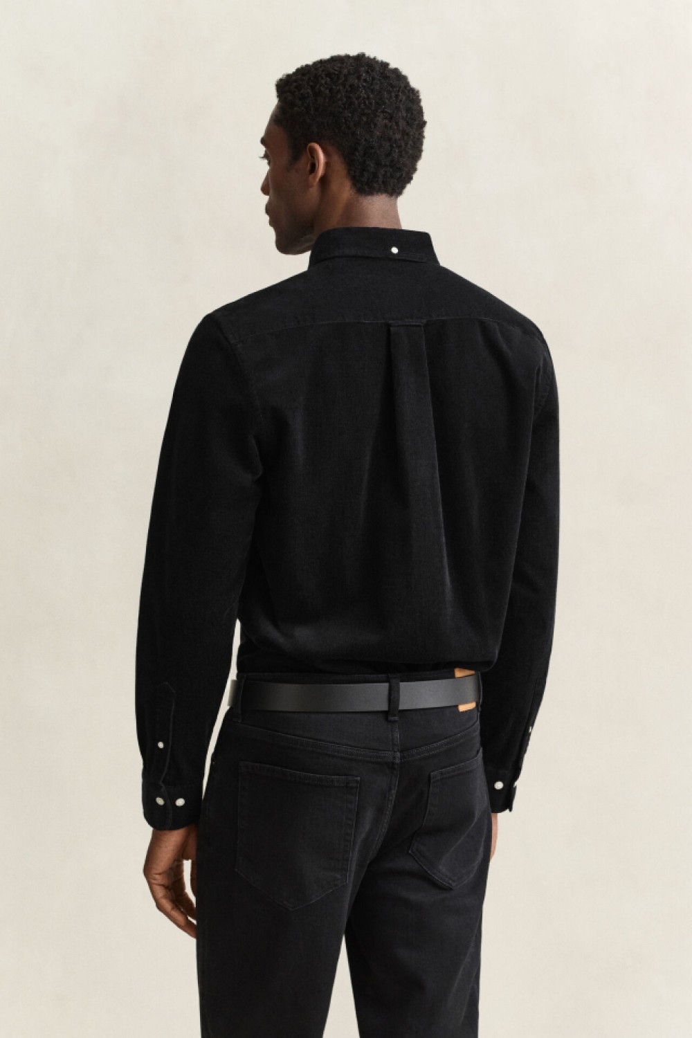GANT CASUAL CORDUROY SHIRT BLACK 3250351-005