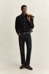 GANT CASUAL CORDUROY SHIRT BLACK 3250351-005