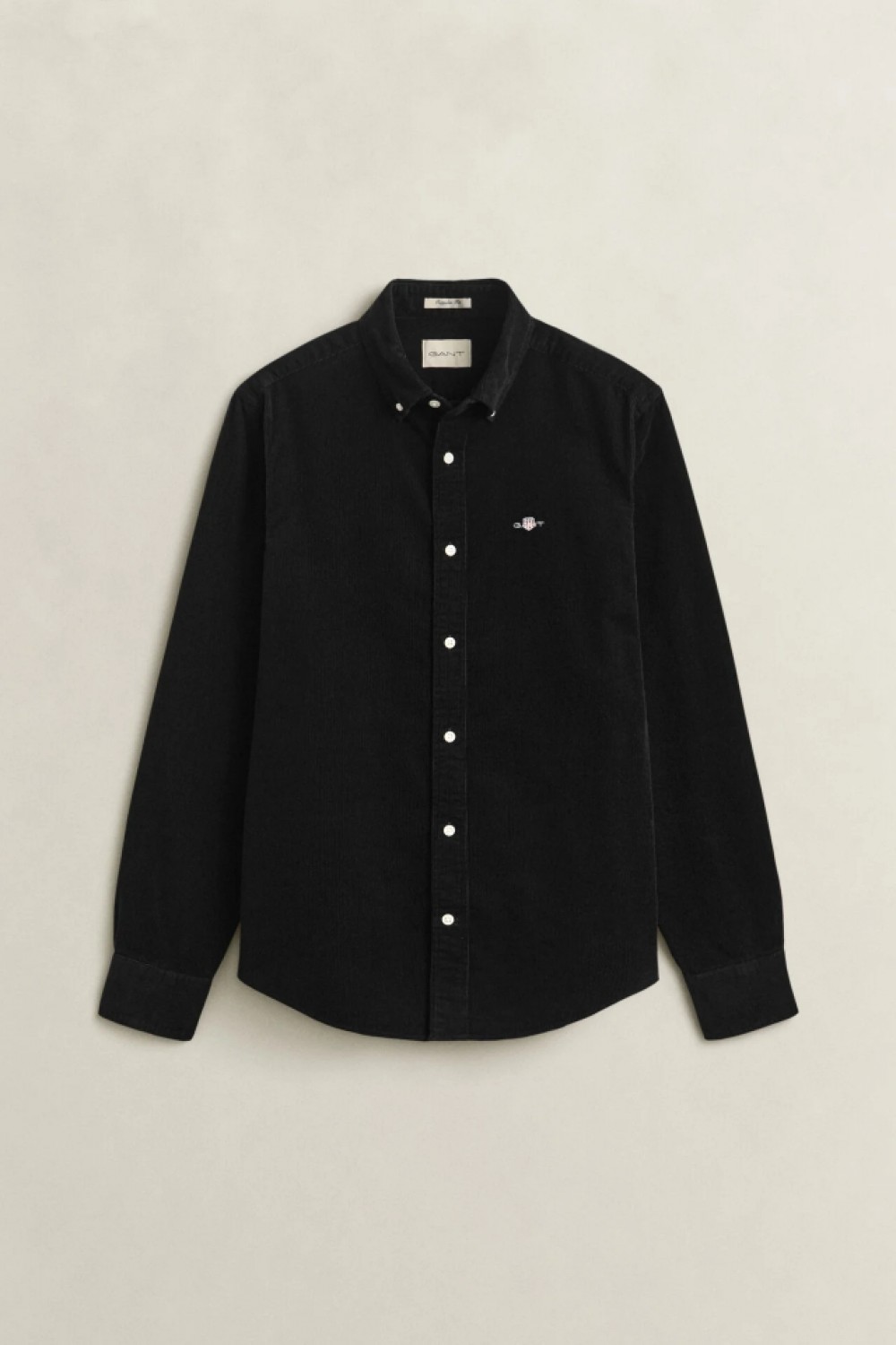 GANT CASUAL CORDUROY SHIRT BLACK 3250351-005