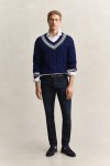 GANT SLIM JEANS BROKEN IN DARK BLUE 1000010-962