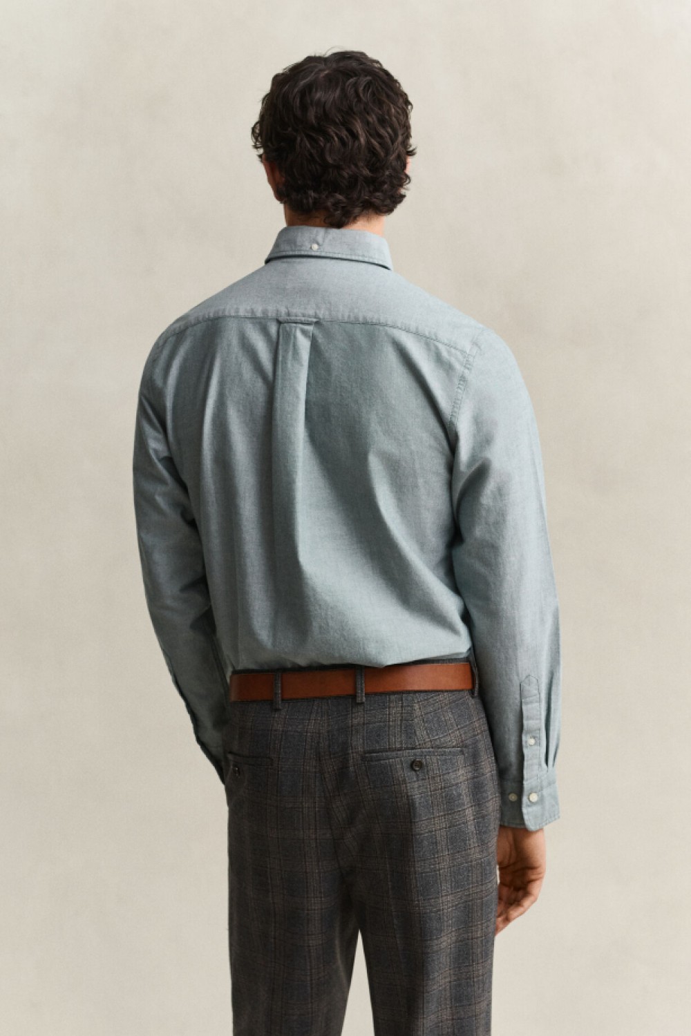 GANT REGULAR OXFORD SHIRT DARK EMERALND 3000200-321