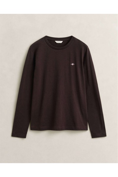 GANT SHIELD LONGSLEEVE T-SHIRT WHITE 2004049-113