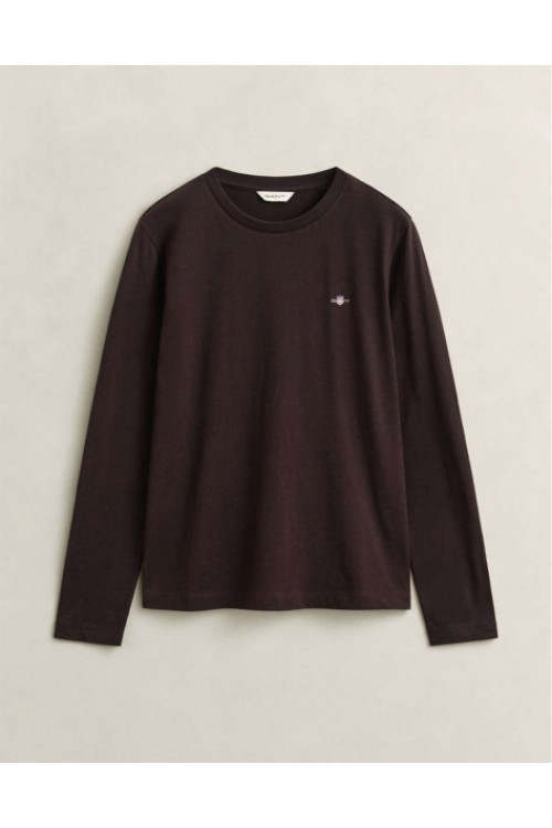GANT SHIELD LONGSLEEVE T-SHIRT WHITE 2004049-113