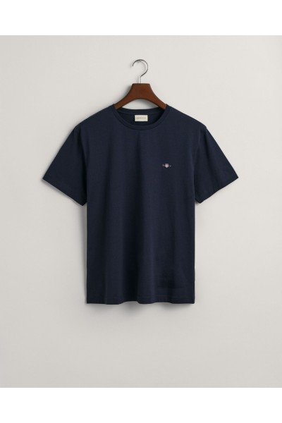 GANT REGULAR SHIELD SS T-SHIRT EVENING BLUE 2003184-433
