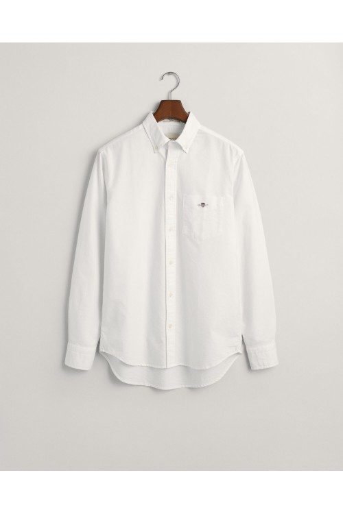 GANT REGULAR OXFORD SHIRT WHITE 3000200-110