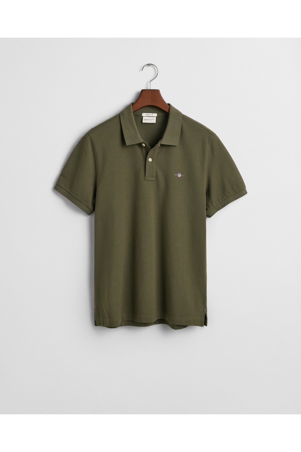 GANT BLOUSE REG SHIELD PIQUE POLO JUNIPER GREEN 2210-301