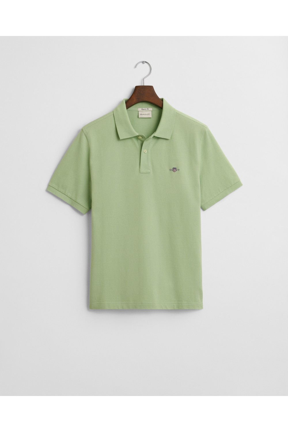 GANT BLOUSE REG SHIELD PIQUE POLO APPLE GREEN 2210-342