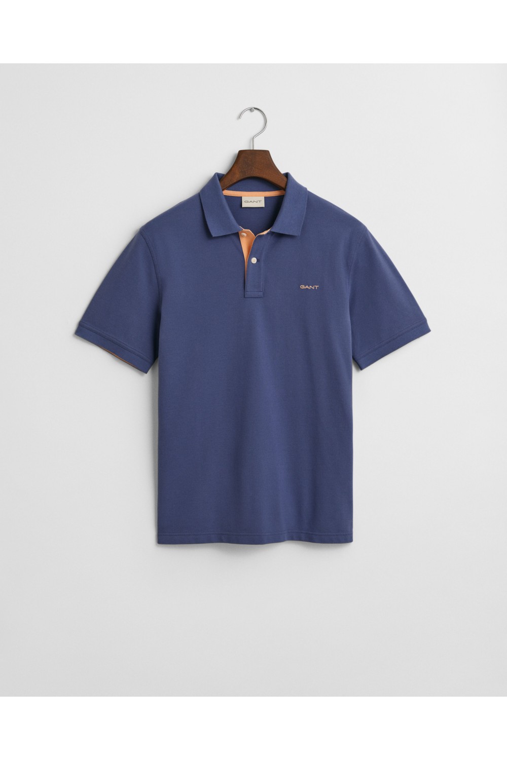 GANT BLOUSE REG CONTRAST PIQUE RUGGER DUSTY NAVY 2062026-401