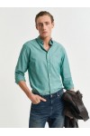 GANT REGULAR POPLIN SHIRT MUTED TURQUOISE 3000100-323
