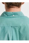 GANT REGULAR POPLIN SHIRT MUTED TURQUOISE 3000100-323