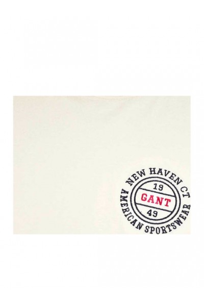 GANT GRAPHIC LOGO T-SHIRT CREAM 2003402-130