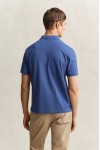 GANT REGULAR FIT SHIELD PIQUE POLO SHIRT VINTAGE BLUE 2210-442