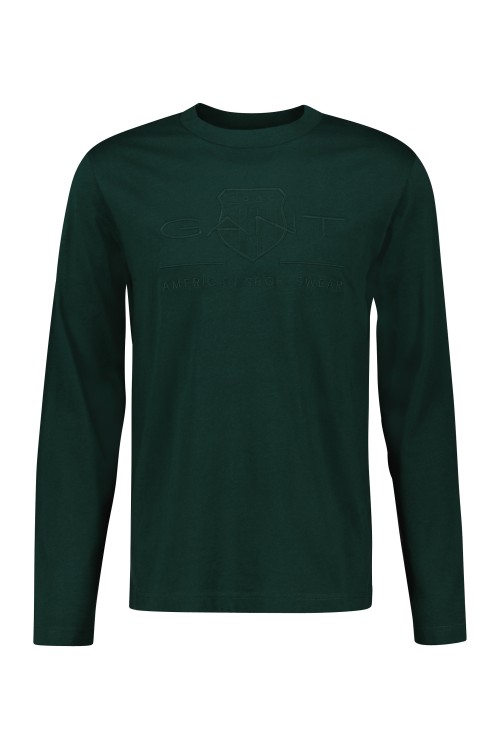 GANT LONGSLEEVE T-SHIRT GREEN 2004041-374