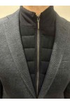 GUY LAROCHE BLAZER JACKET CHECΚERED BLUE-BLACK GLEW23402-10121VF
