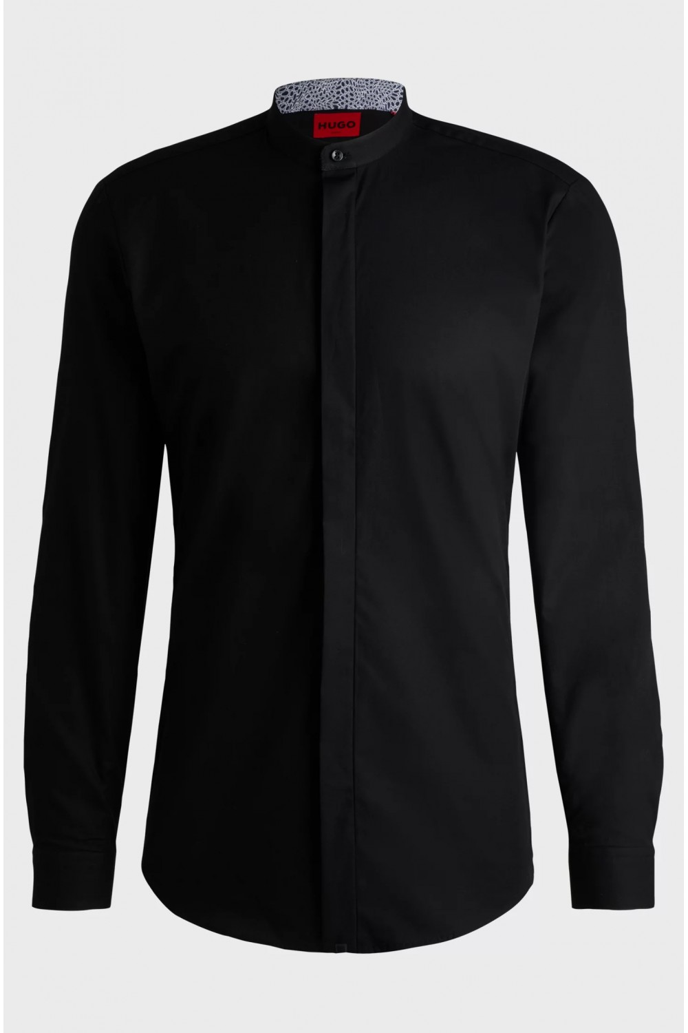 HUGO SLIM FIT SHIRT EASY IRON KALEB BLACK 50519834-001