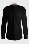 HUGO SLIM FIT SHIRT EASY IRON KALEB BLACK 50519834-001