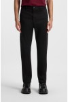 HUGO SLIM FIT CHINO PANT COTTON GABARDINE BLACK 50530886-001