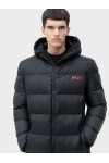 HUGO WATER-REPELLENT LONG PUFFER JACKET MATI-2541 BLACK 50546909-001