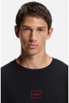 HUGO LAZE LONGSLEEVE WITH LOGO BLACK 50525229-001