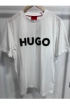 HUGO JERSEY DULIVIO T-SHIRT WHITE WITH LOGO 50542737-102
