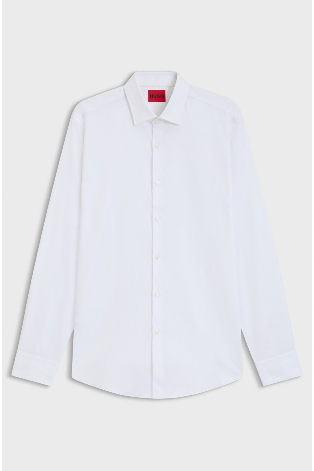 HUGO SLIM FIT POPLIN SHIRT KENNO WHITE 50545013-199