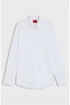 HUGO SLIM FIT POPLIN SHIRT KENNO WHITE 50545013-199