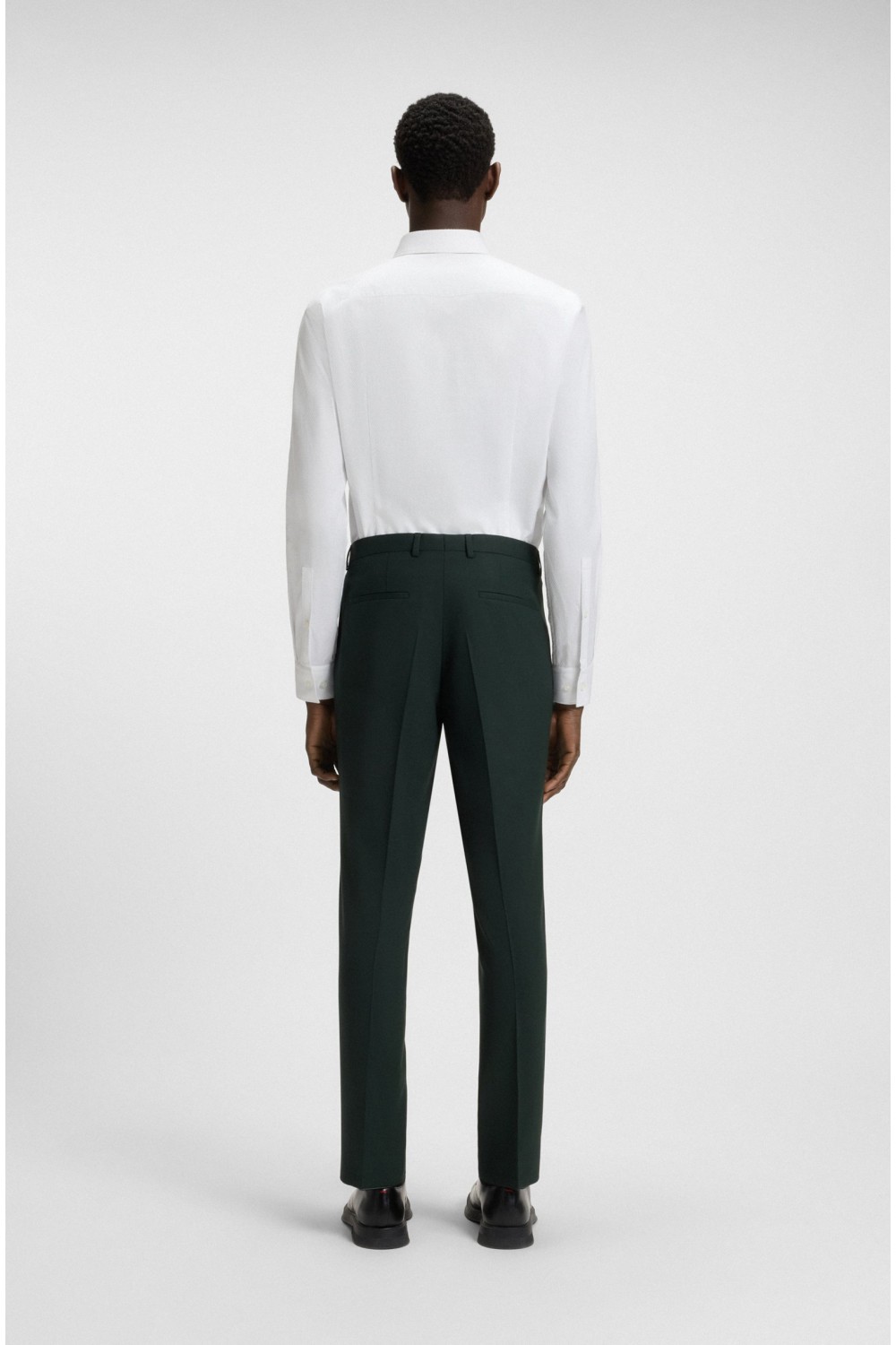 HUGO SLIM FIT POPLIN SHIRT KENNO WHITE 50545013-199