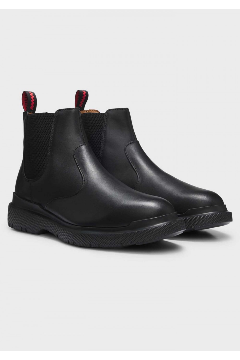 HUGO BOSS NASH LEATHER BOOT BLACK 50573117-001