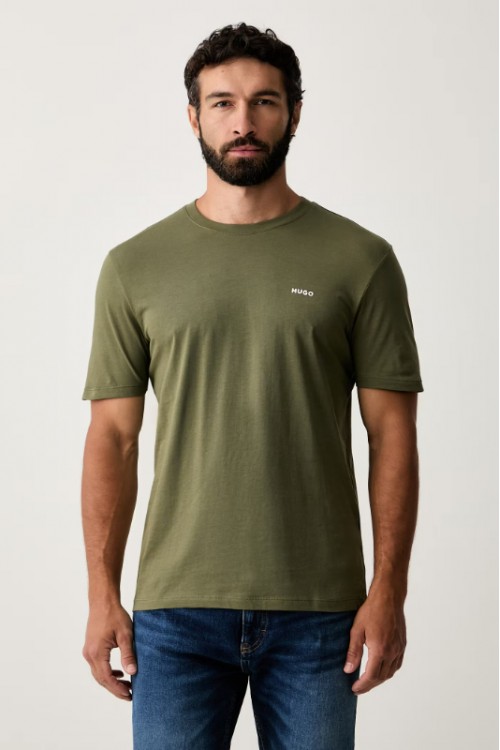 HUGO T-SHIRT DERO222 GREEN 50466158-388