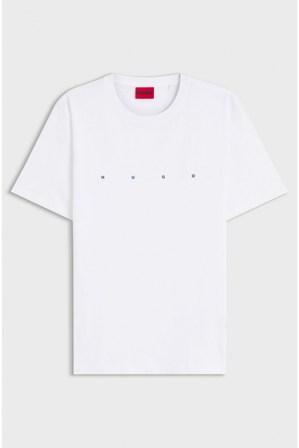 HUGO COTTON JERSEY DOROSI WITH LOGO DETAIL WHITE 50566086-100