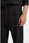 HUGO DATRIPANT RELAXED-FIT COTTON TRUSERS BLACK 50568125-001