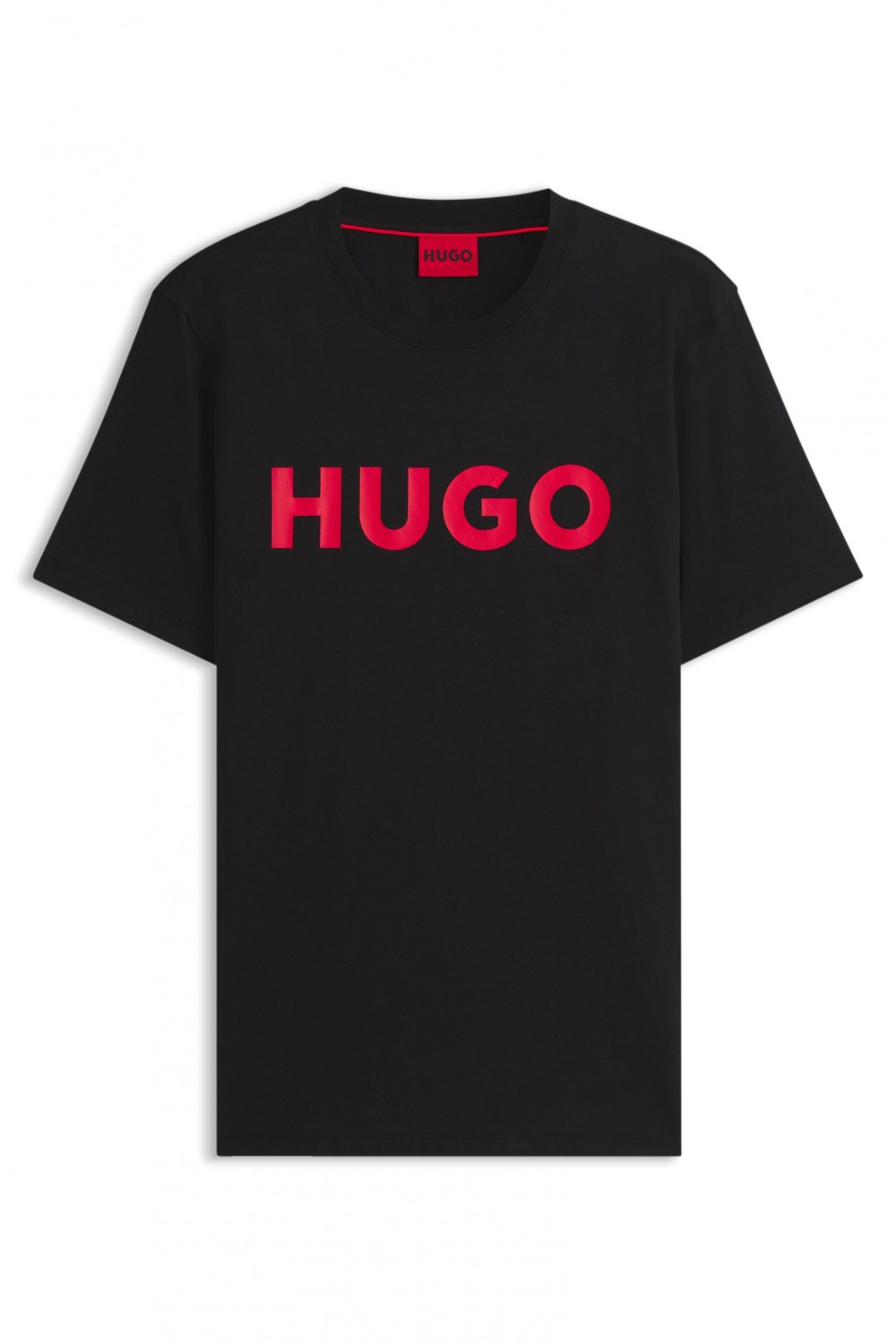 HUGO COTTON JERSEY DULIVIO T-SHIRT BLACK 50467556-001