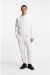 HUGO DAPOCREW RELAXED FIT SWEATSHIRT IN COTTON TERRY WHWITE 50525892-102