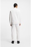 HUGO DAPOCREW RELAXED FIT SWEATSHIRT IN COTTON TERRY WHWITE 50525892-102