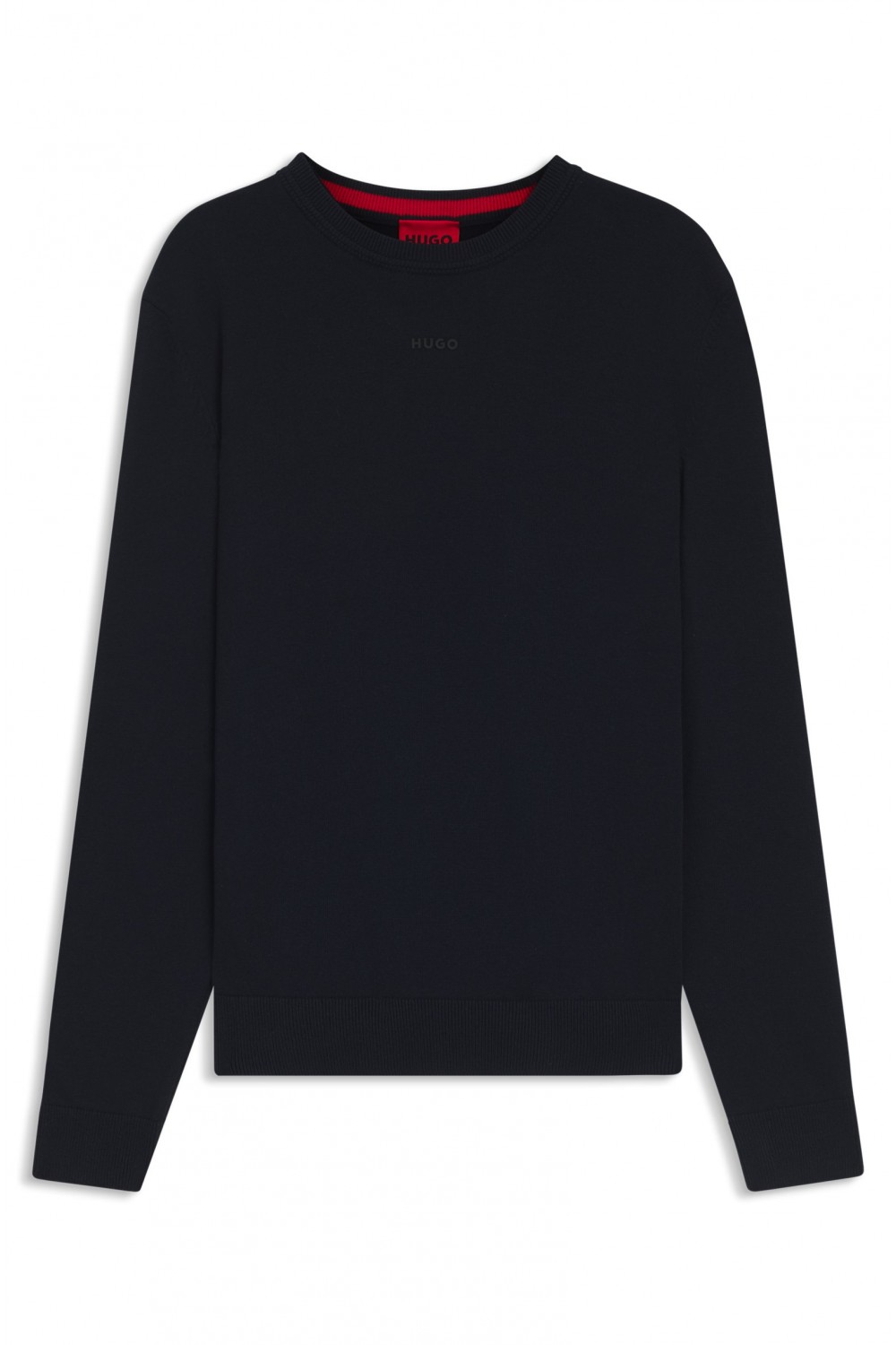 HUGO BOSS SAN CASSIUS COTTON SWEATER DARK BLUE 50553588-410