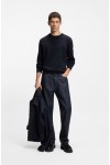 HUGO BOSS SAN CASSIUS COTTON SWEATER DARK BLUE 50553588-410