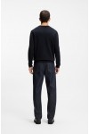 HUGO BOSS SAN CASSIUS COTTON SWEATER DARK BLUE 50553588-410