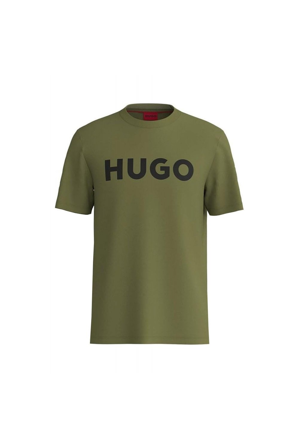 HUGO COTTON JERSEY DULIVIO T-SHIRT GREEN 50467556-388