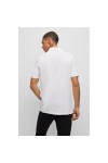 HUGO POLO SHIRT DERESO232 SLIM FIT WHITE 50490770-100